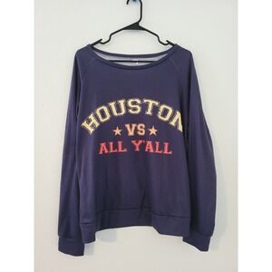 Houston VS All Y'all Graphic Sweatshirt